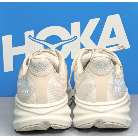 Hoka One One Shoes Mens 13 Beige Sand Clifton 9 NEW 1127895-SSEG Running Sneaker - Picture 7 of 11